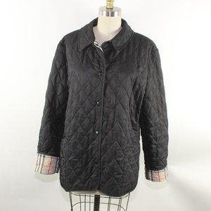 Burberry Black Quilted Jacket